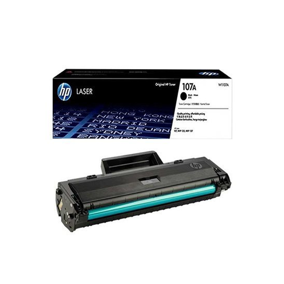 کارتریج مدل طرح HP 107a مشکی