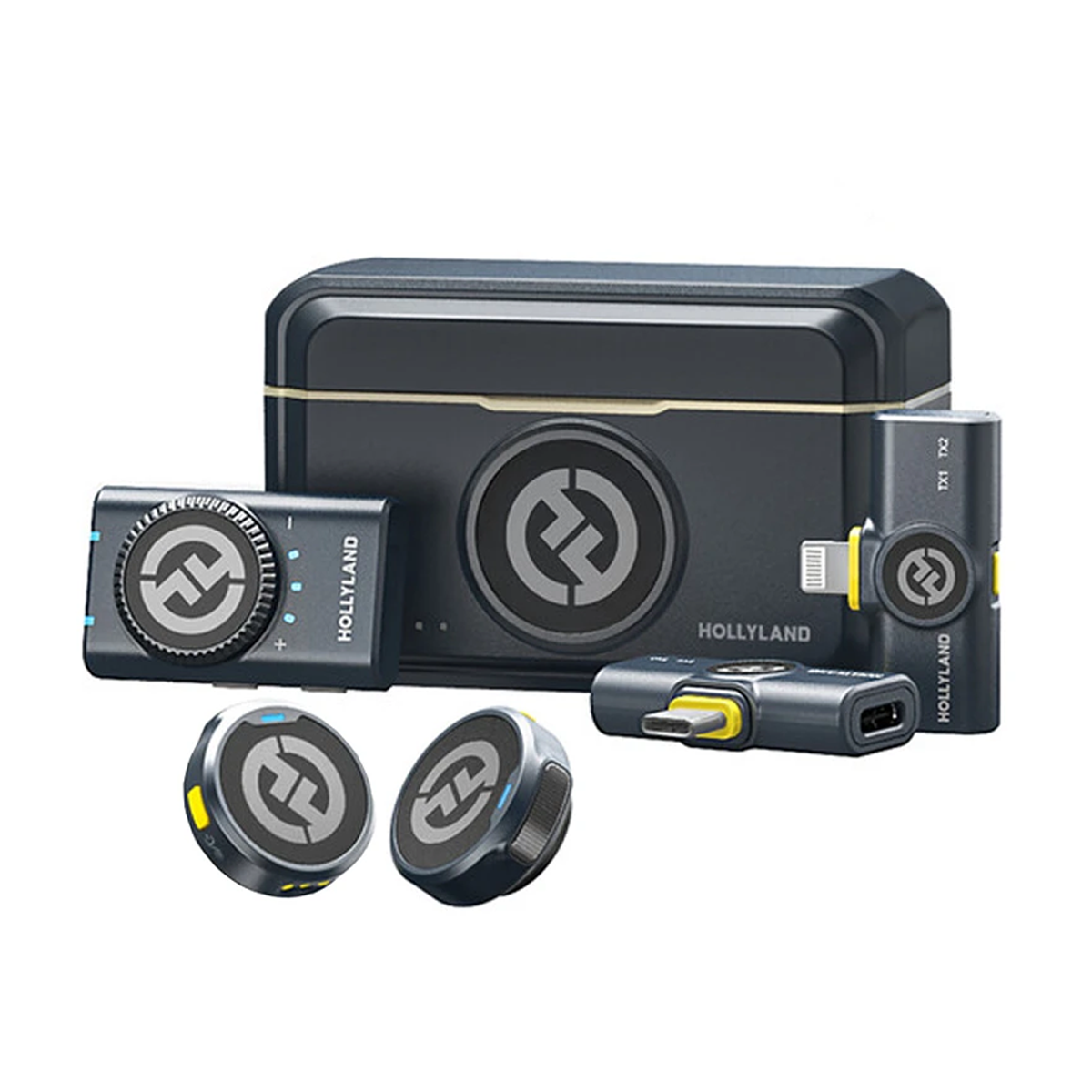 ست میکروفن بی سیم هالی لند مدل Lark M2 مجموعه 2 عددی