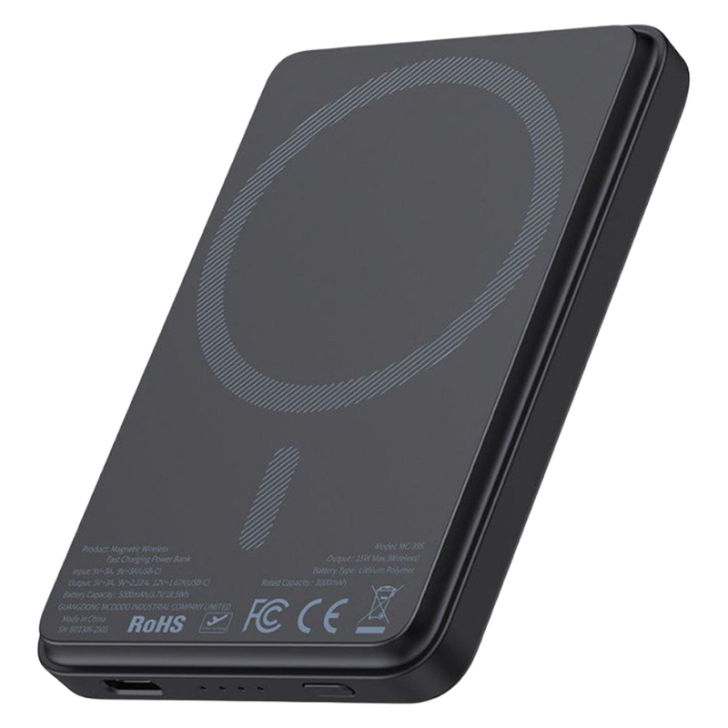 پاور بانک مک دودو مدل MC-395 ظرفیت 5000 میلی آمپر ساعت