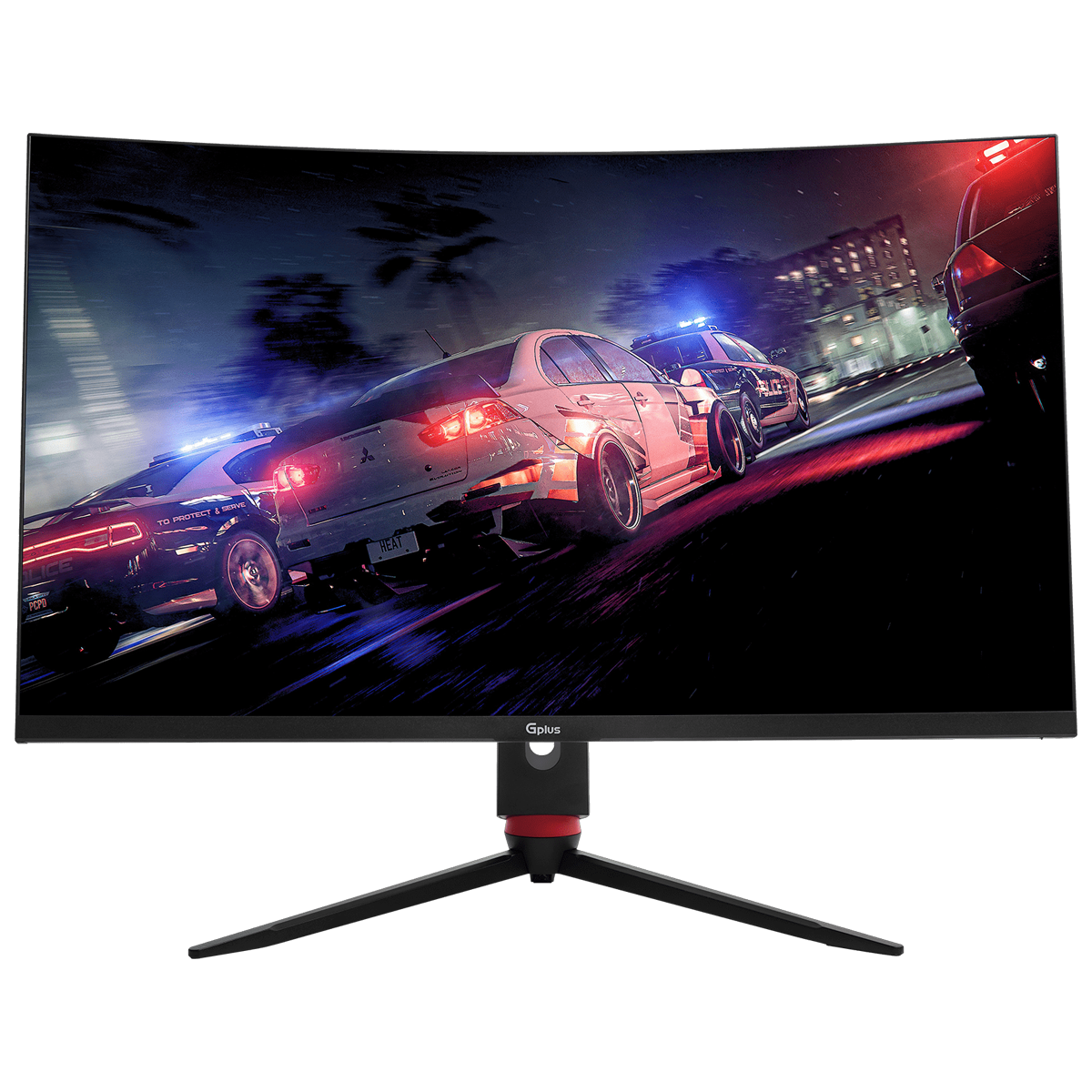 مانیتور گیمینگ خمیده جی پلاس مدل GGM-K329QN سايز 32 اينچ