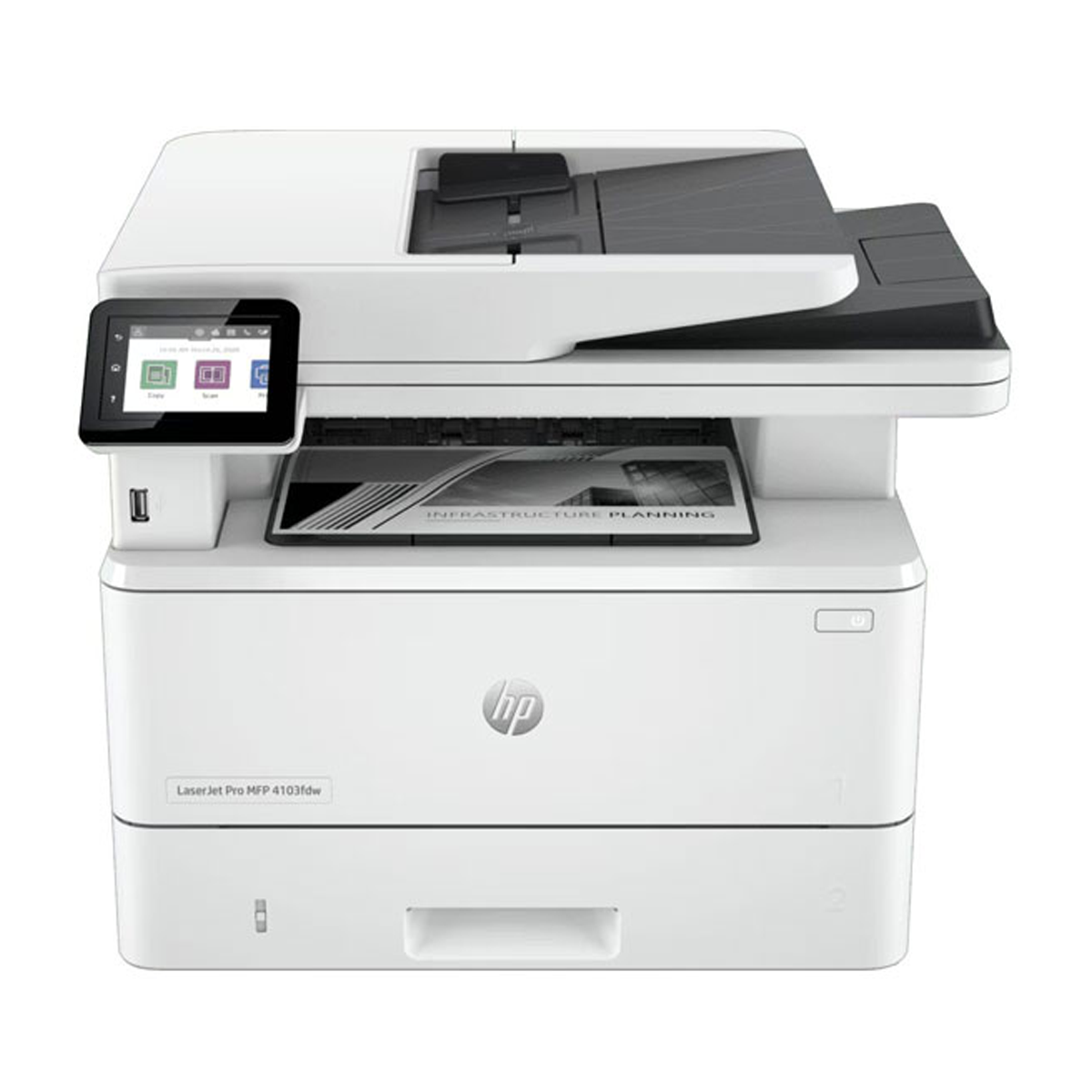 پرینتر اچ پی مدل LaserJet Pro MFP 4103fdw لیزری چندکاره