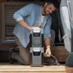 پاور استیشن اکوفلو 1800 وات ظرفیت 1024 وات ساعت مدل DELTA 2