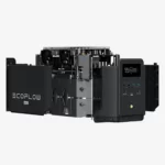 پاور استیشن اکوفلو 2400 وات ظرفیت 2048 وات ساعت مدل E2000 (DELTA 2 MAX)