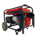 موتور برق لانسین 7.7 کیلو وات بنزینی اپن فریم مدل LC10000D-S ATS قرمز