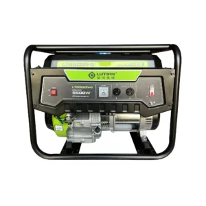 موتور برق لوتیان 5 کیلو وات بنزینی اپن فریم مدل LT6500N-6