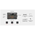 پاور استیشن بلوتی 600 وات ظرفیت 320 وات ساعت مدل Premium 30 V2