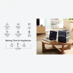پاور استیشن اکوفلو 600 وات ظرفیت 858 وات ساعت مدل RIVER 3 MAX PLUS